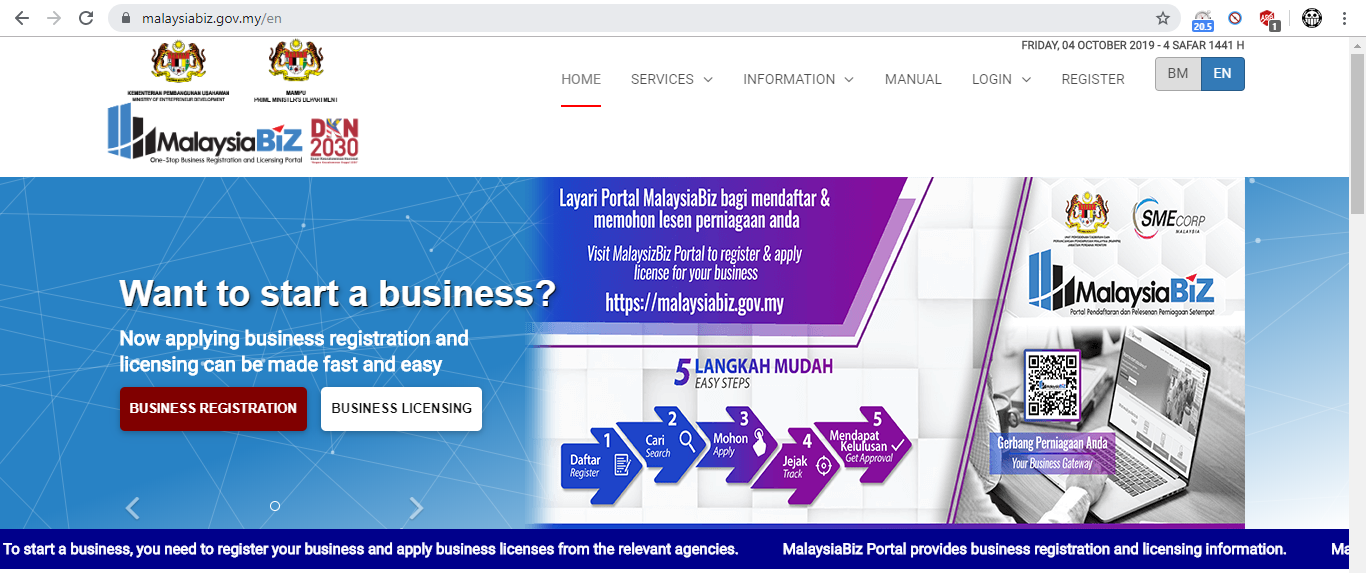 Mygov Public Service Delivery And Local Government Digital Divide Bridging The Digital Divide One Stop Business Registration Licensing Portal Malaysiabiz Portal